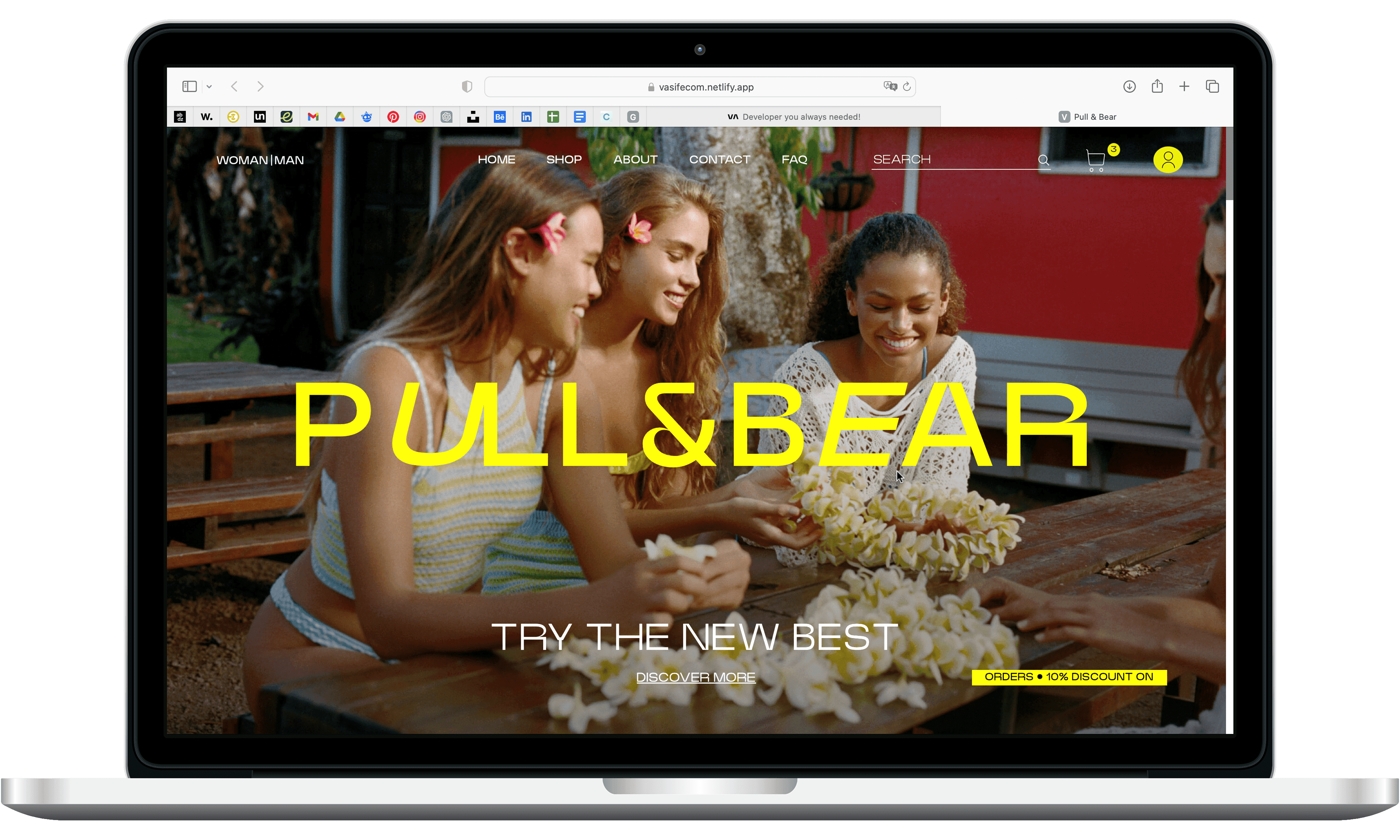 Pull & Bear E-commerce preview